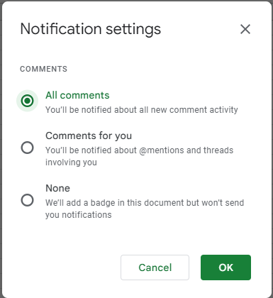 Google Sheets menu tools 6