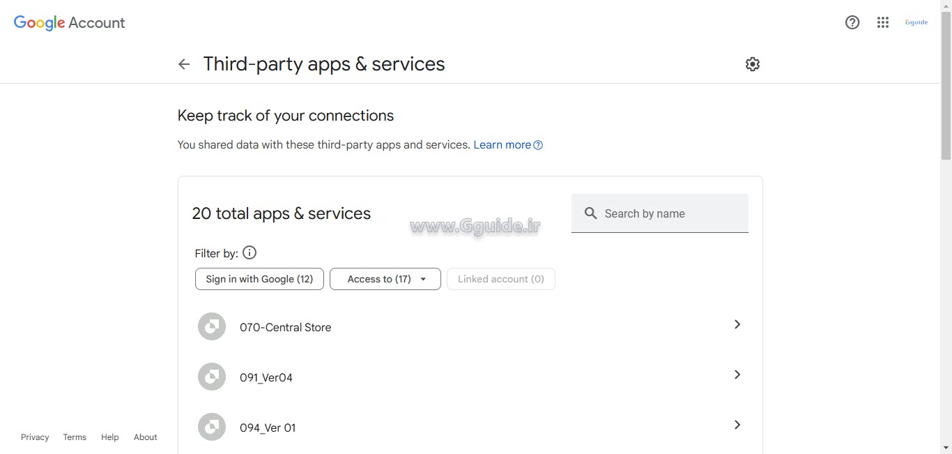 از کجا بفهمیم به چه اسکریپت هایی در گوگل شیت دسترسی داده ایم 4